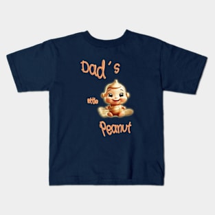 Dad´s little peanut Kids T-Shirt